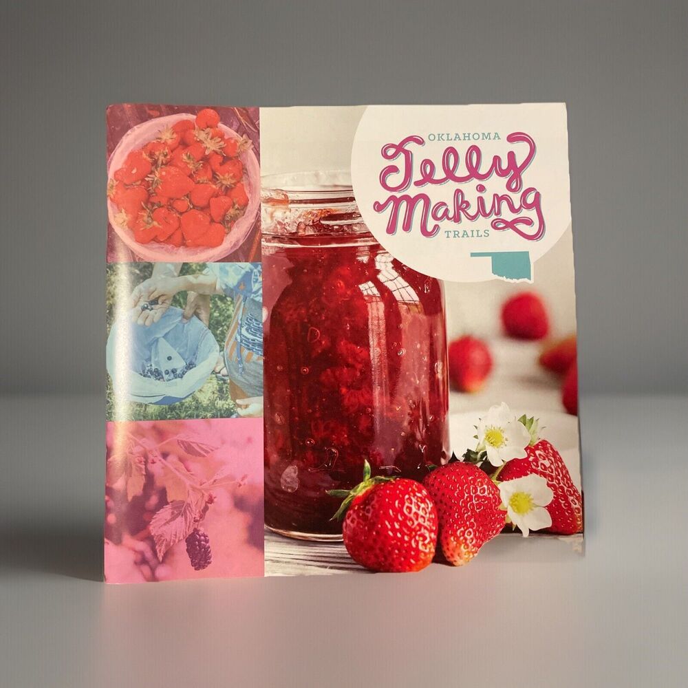 Travel Booklet Travel Guide “Oklahoma Jelly Making Trails” Attractions Lodging